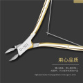 Factory Direct sales manicure implement stainless steel nail clippers D501 cuticle Nipper nail groove ingrown nail scissors